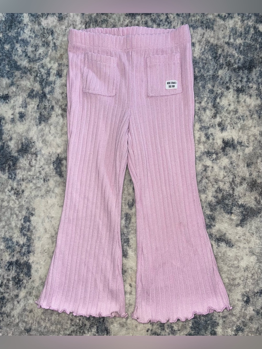 Grayson Mini ribbed flare leggings size 3T